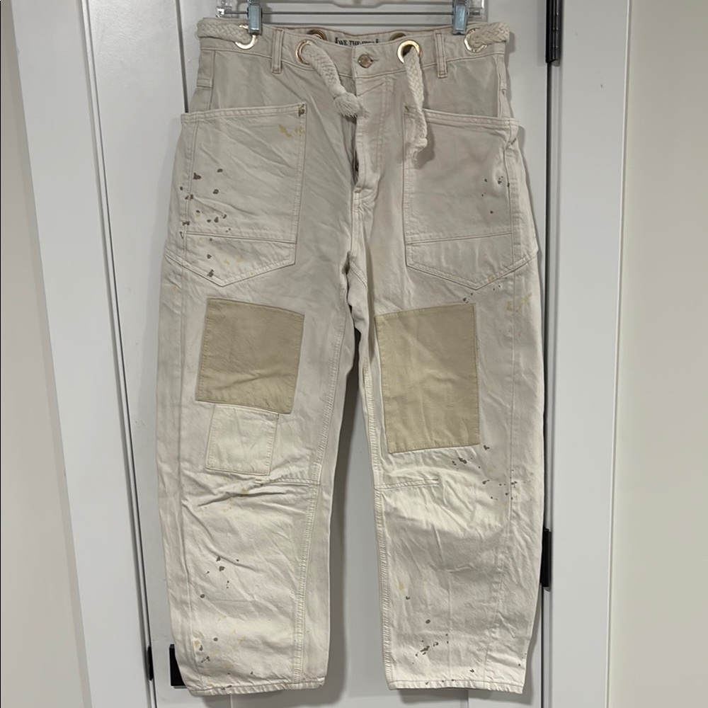 We the free moxie pull on barrel jeans